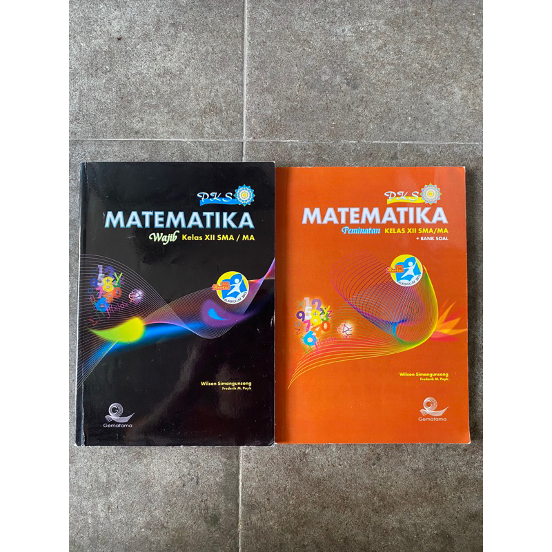 

Buku Matematika Wajib dan Peminatan Kelas 12