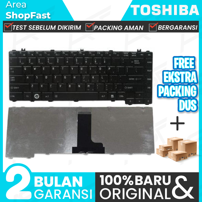 KEYBOARD TOSHIBA C600 C640 ORIGINAL
