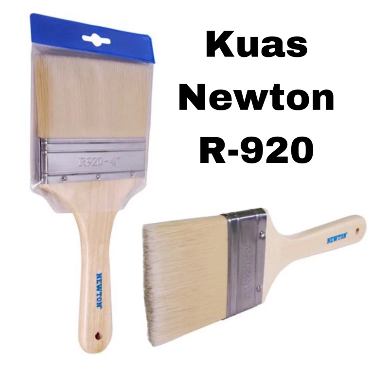 NEWTON Kuas R920 B790 Cat Tembok Kayu Minyak Dinding Berbagai Ukuran 1inch 1,5 inch 2 inch 2,5 inch 