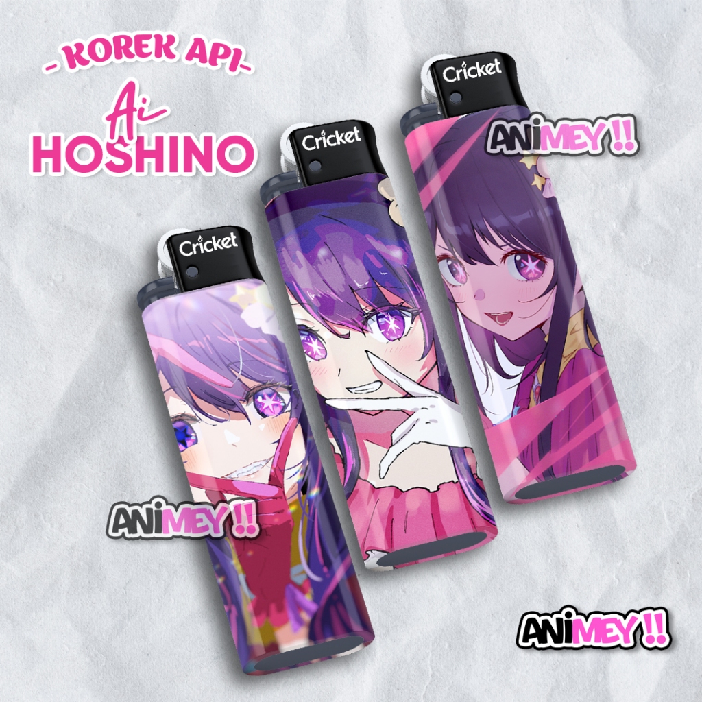 Korek Anime Ai Hoshino / Lighter Ai Hoshino / Korek Cricket