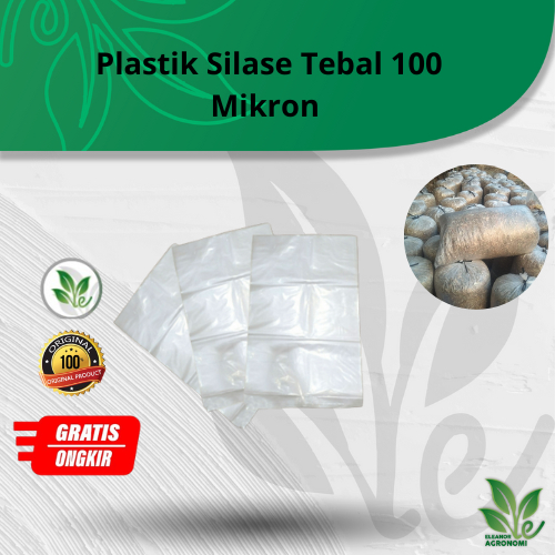 Plastik Sampah Kantong Silase Tebal 100 Mikron Putih