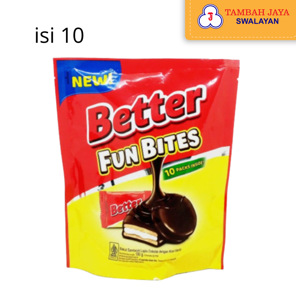 

Better Fun Bites 10 Pck Inside 100gr