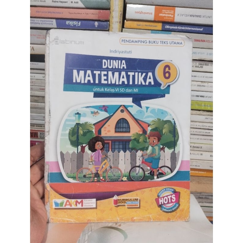 BUKU MATEMATIKA KELAS 6/VI SD/MI PLATINUM HOTS AKM
