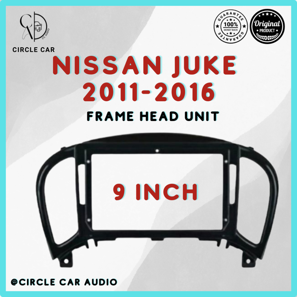 FRAME HEAD UNIT 9 INCH NISSAN JUKE 2011-2016