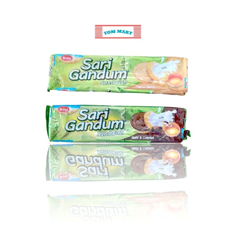 

ROMA SARI GANDUM COKLAT DAN PEANUT 108G