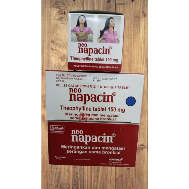 NEO NAPACIN TABLET PER BOX 25 STRIP