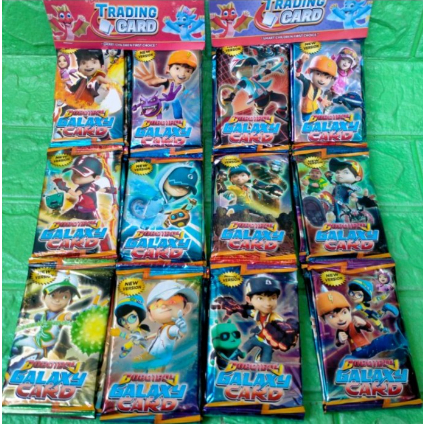 mainan Kartu Trading / Kartu Foil Trading Card Game Boboiboy Galaxy