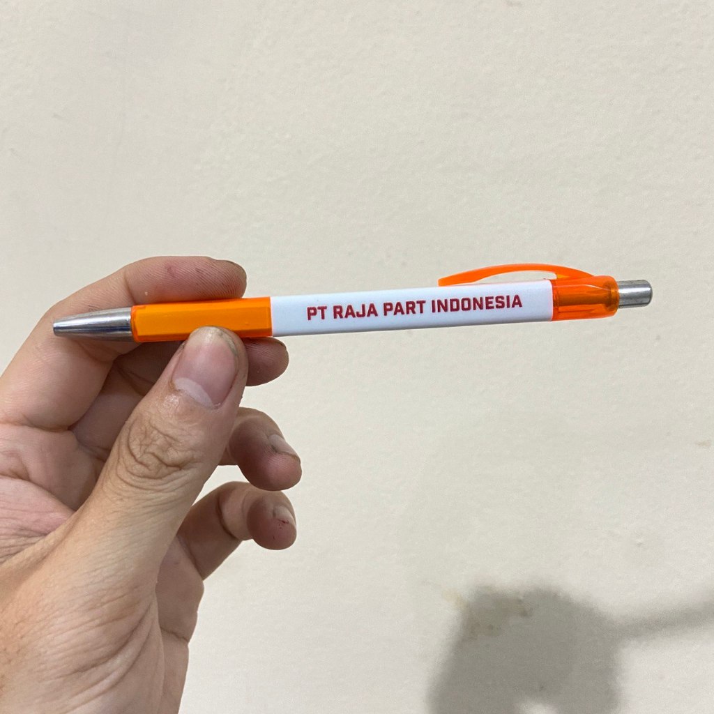 Pena Kotak Custom 5 / Pulpen Logo / Bolpen Souvenir / Pen Merchandise