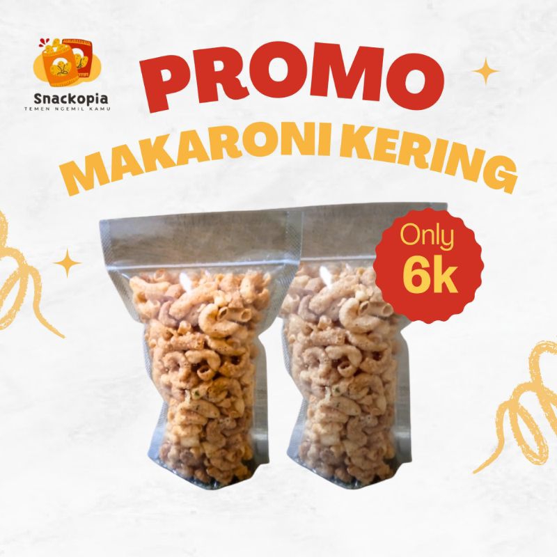 

Makaroni Kering Varian Rasa | Original | Pedas Gurih 80g