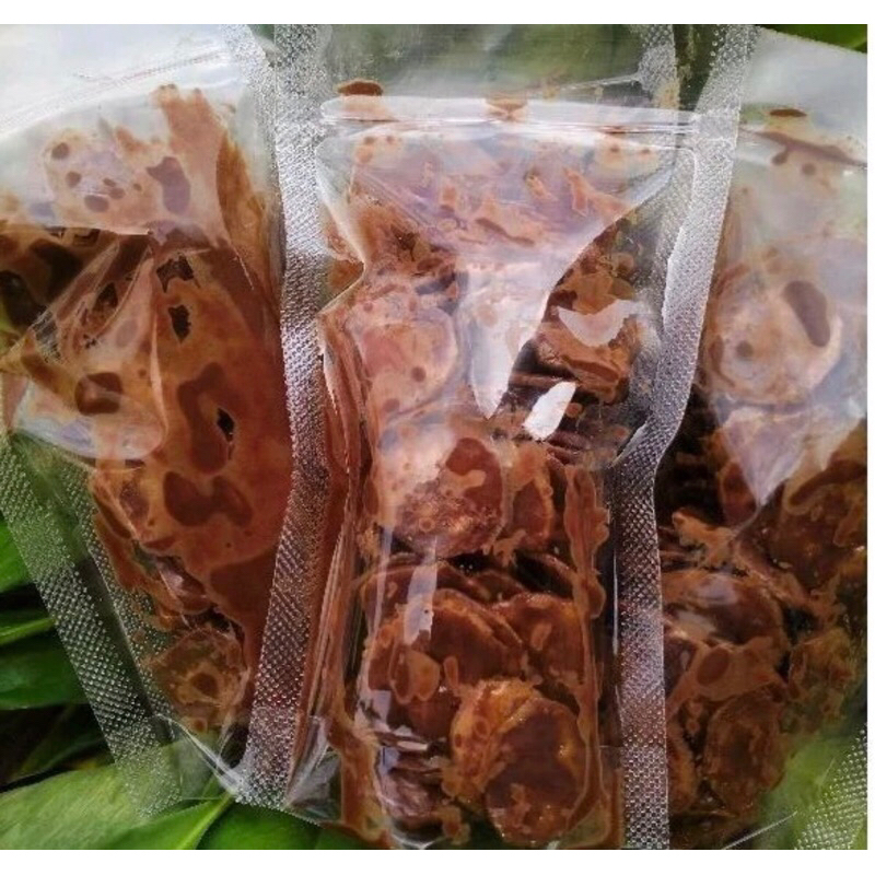 

Kripik pisang cokelat lumer