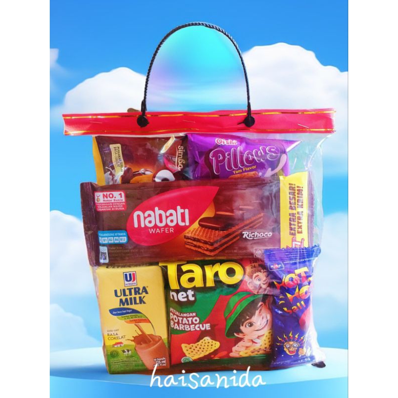 

Paket snack ulang tahun/paket Snack ultah/Snack ultah/ bingkisan ulang tahun/goodie bag ulang tahun