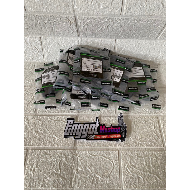 kampas rem depan ori klx