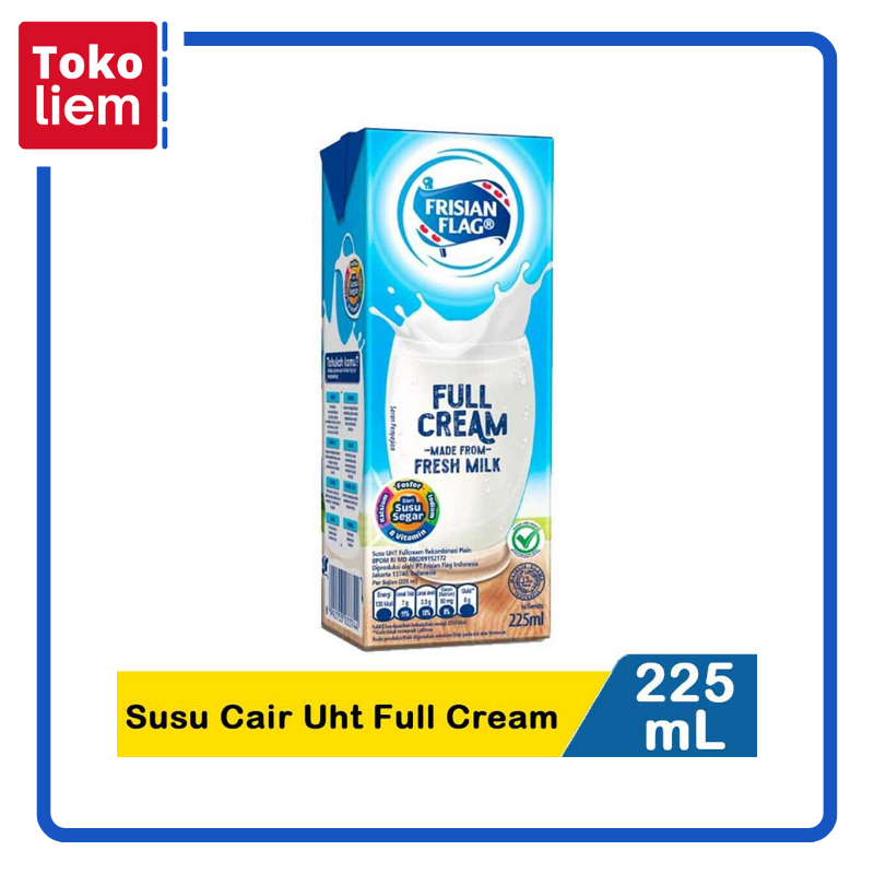 

Frisian Flag Susu Cair Uht Full Cream 225Ml