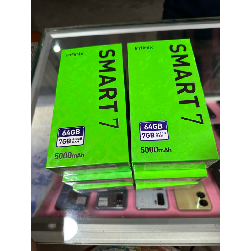 infinik smart 7 ram 4/64gb garansi resmi segel