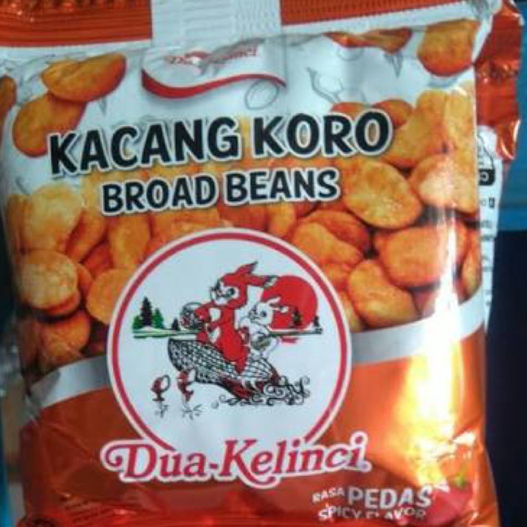 

VIRAL ✅ Kacang KORO Rasa PEDAS Dua Kelinci 1 pack isi 10 sachet