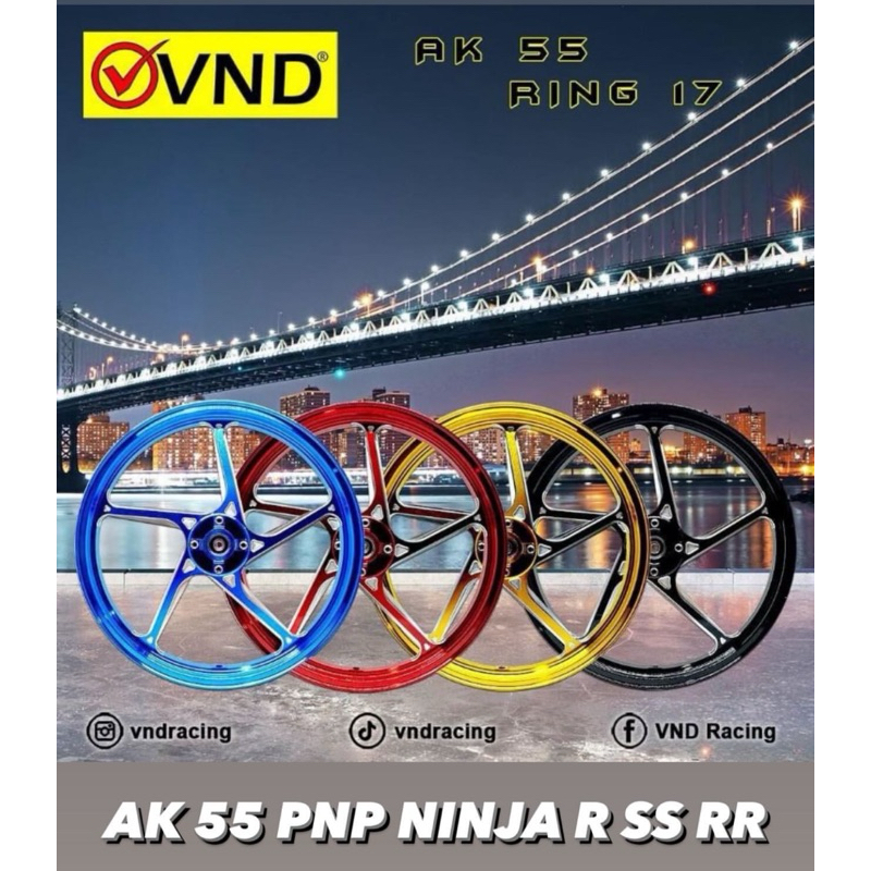 VELG NINJA ENKEI VND AK55 NINJA R SS RR PNP