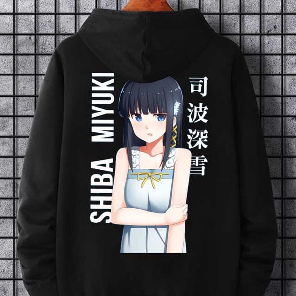 Miyuki Shiba New Hoodie Bahan Cotton Fleece | Pullover & Zipper | Bisa COD