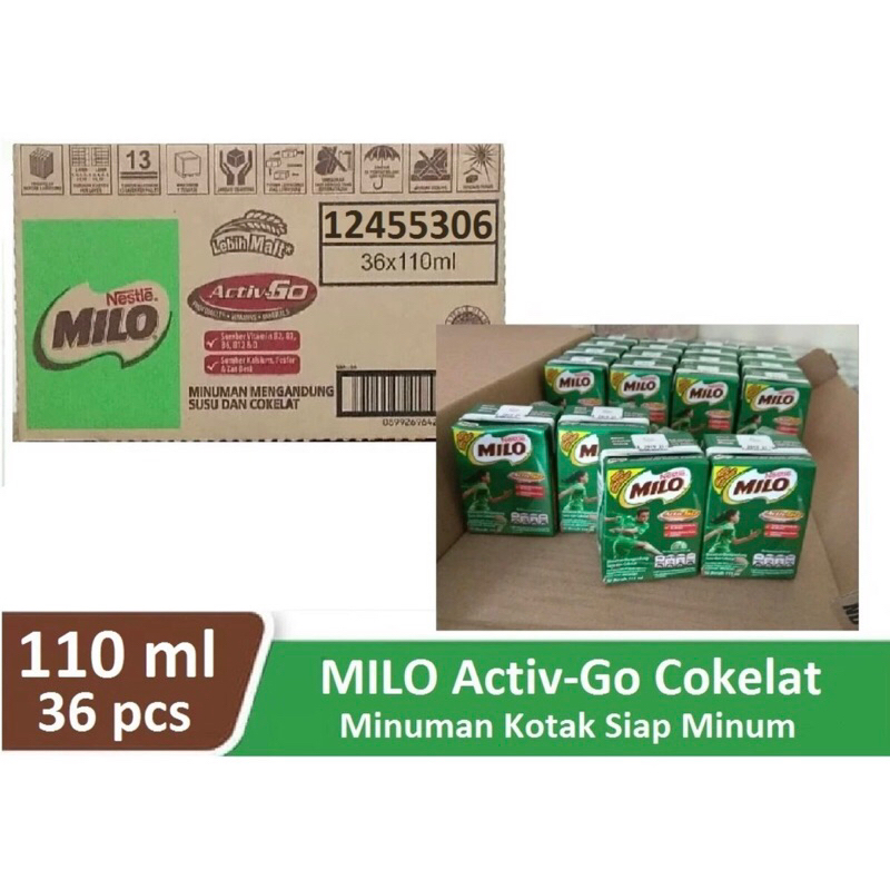 

Susu Milo UHT 110ML