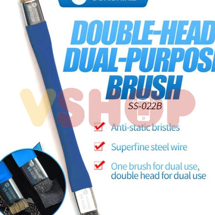 

Bestseller KUAS LEMBUT - KUAS KAWAT ANTI-STATIC BRUSH SUNSHINE SS-022B 2IN1 Harga Murah