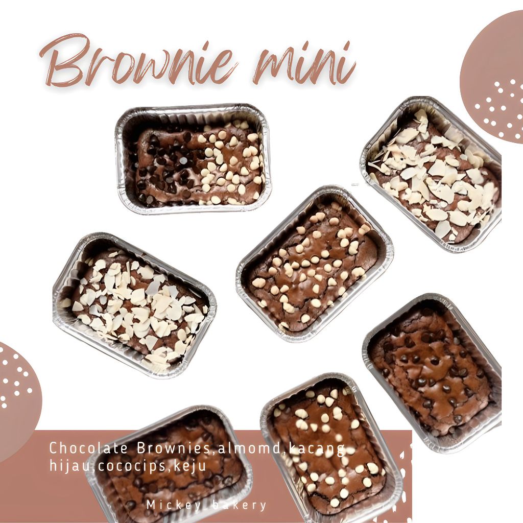 

Brownis panggang mini
