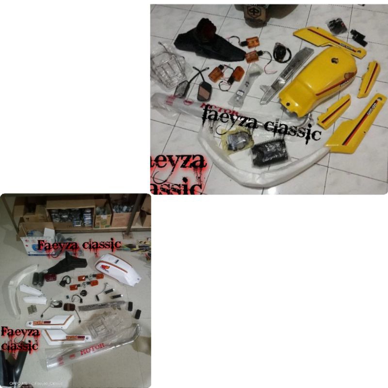 BODY FULLSET HONDA WIN 100. BODI FULLSET KOMPLIT HONDA WIN 100 WARNA KUNING. Termurah