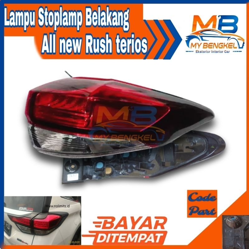 STOPLAMP lampu belakang lampu rem toyota rush terios 2018-2022 Original Bekas