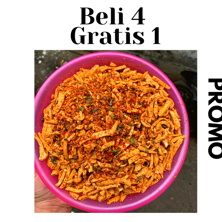 

Diskon Basreng Pedas Daun Jeruk Krispi / Basreng Krispi Pedas / Basreng Bawang Asin Renyah / Basreng Manis Pedas Mantap / Basreng Pedas Daun Jeruk Premium Ready stock