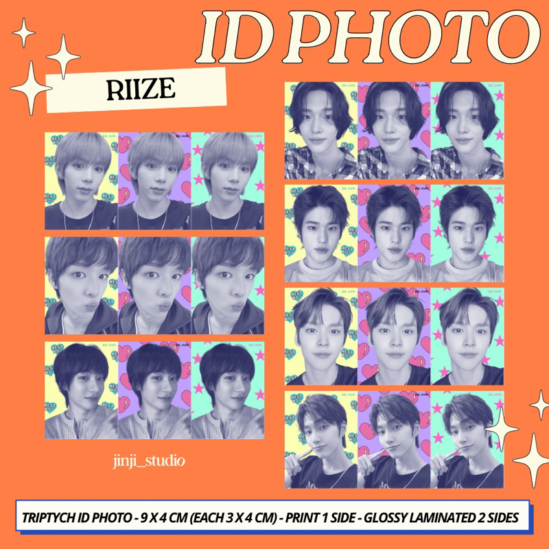 RIIZE ID PHOTO - TRIPTYCH PHOTO ID