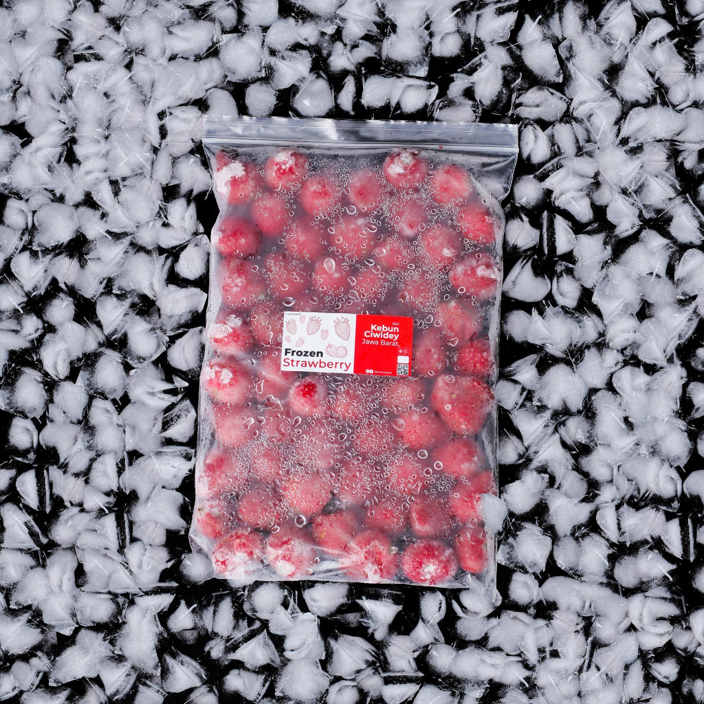 

Strawberry Frozen Ciwidey Reguler [1kg] - Panensegar