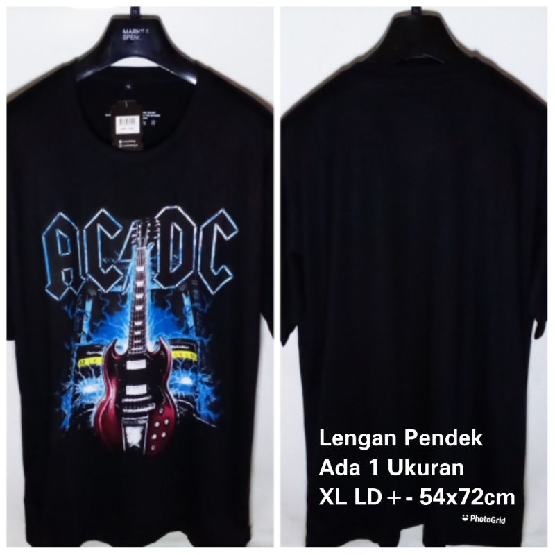Kaos Band Metal ACDC Ice Blast