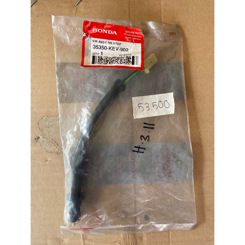 Switch Assy RR Stop 35350-KEV-902 Honda Supra X 125