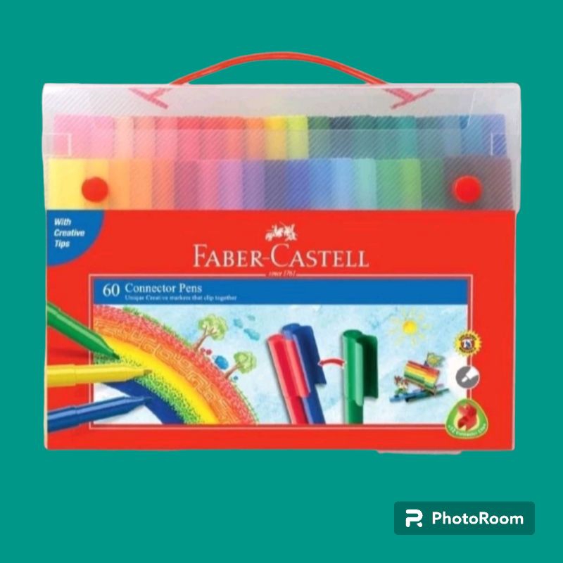 

CONNECTOR PEN FABER CASTELL 60 WARNA / SPIDOL 60 WARNA