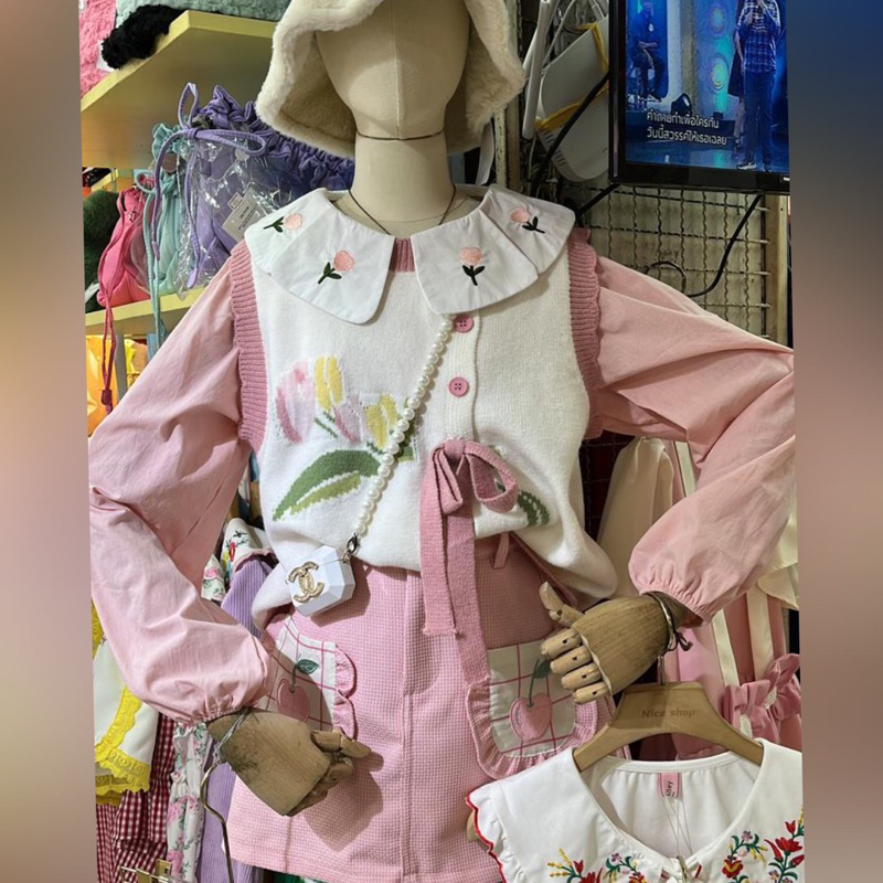 MISS ALLEY/ATASAN BANGKOK/SET VEST/PLOYPA