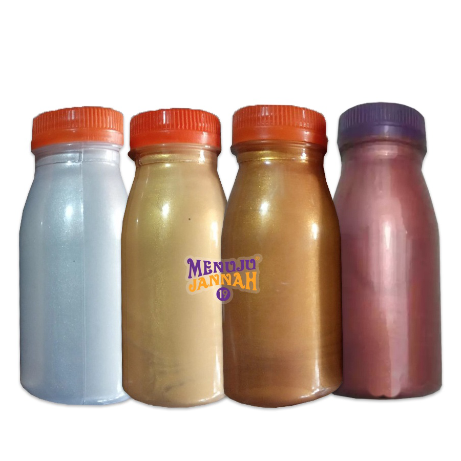 

Harga Termurah Cat Akrilik PREMIUM Gold, Silver, Bronze 80 ml - Cat Lukis Acrylic untuk Gypsum, Tanah Liat, Mural Tembok, Kain, Kayu