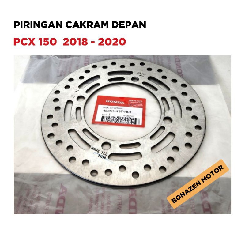 Piringan Cakram Depan Honda PCX 150 2018 2019 2020 / Original Honda K97 / AHM / Ori Orsinil Disc Bra