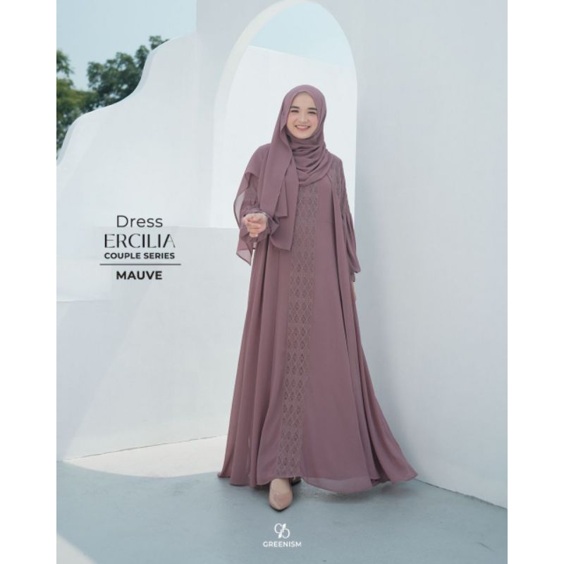 ercilia dress by greenism 100% original