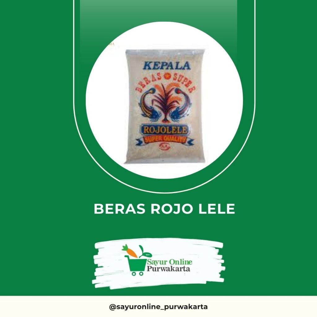 

Beras Rojo Lele - Sayur Online Purwakarta