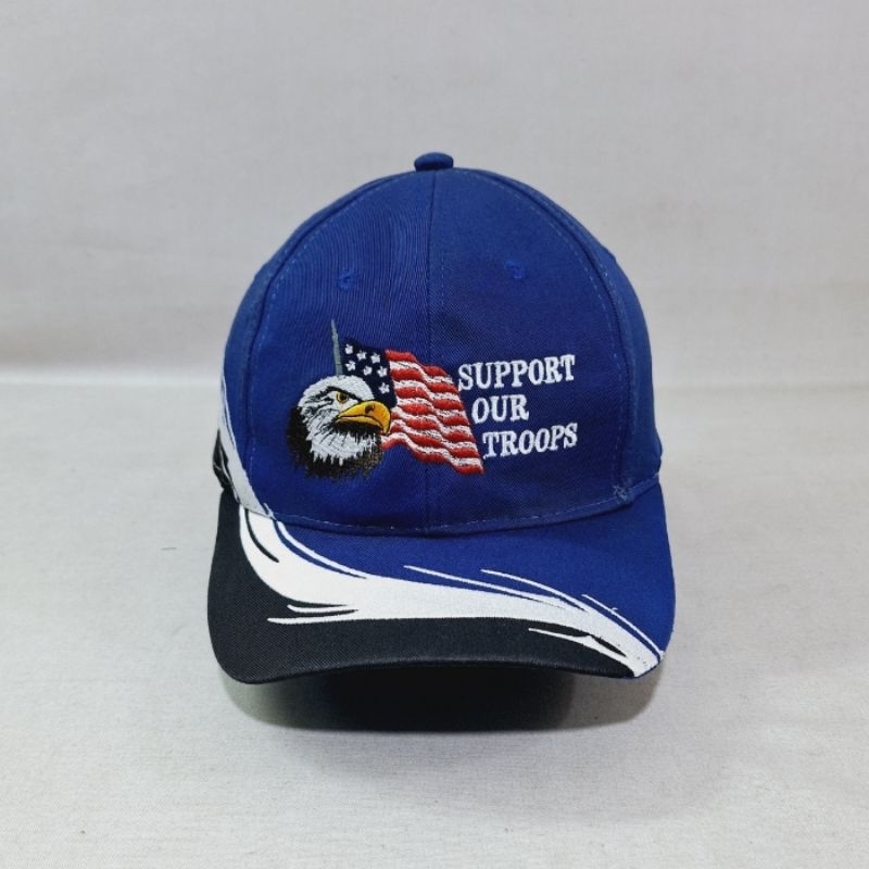 Topi Cap US Army Support Our Troops Second Original