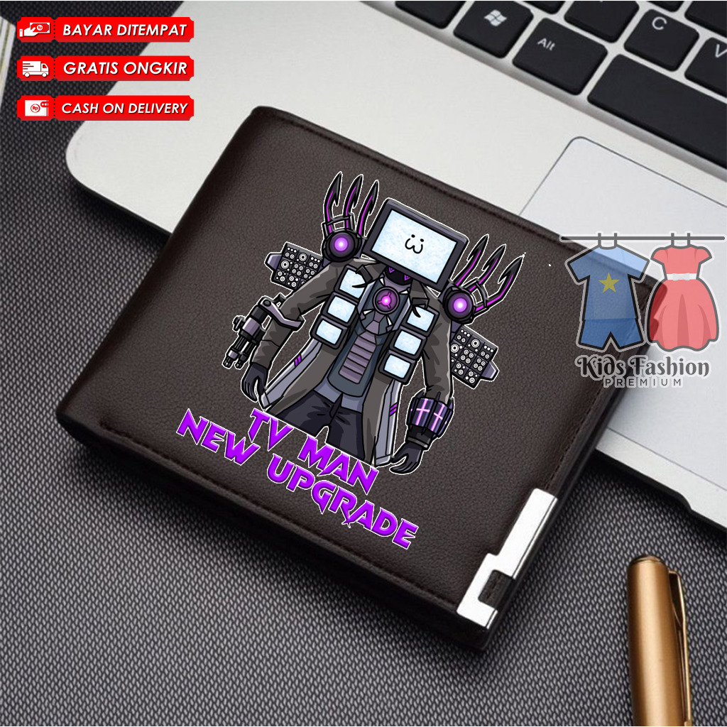RB Dompet Skibidi Toilet Titan Cameraman Titan Speakerman Titan Tv MAn Titan Clockman Titan Drillman