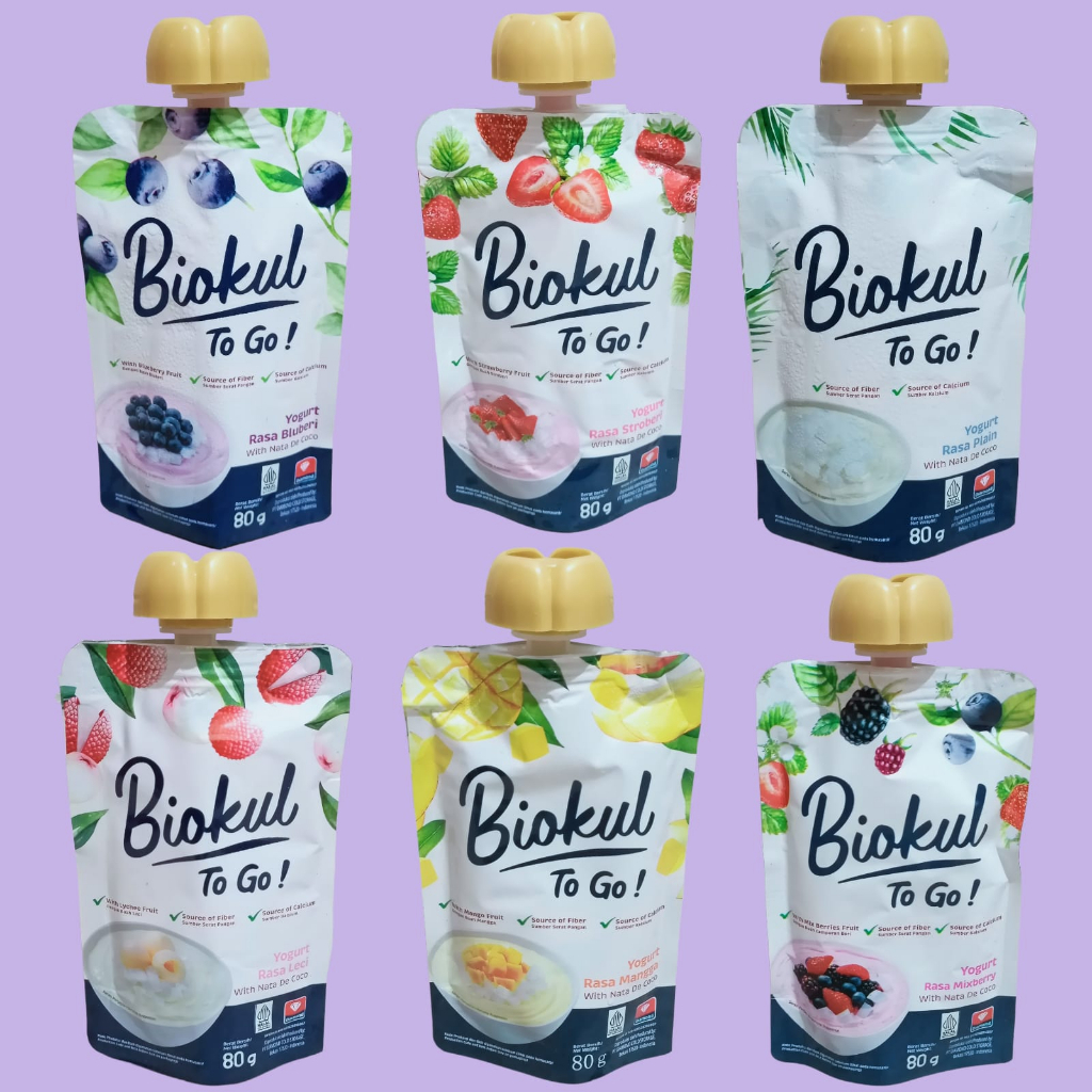 

Biokul Yogurt To Go 80gr All Varian Rasa