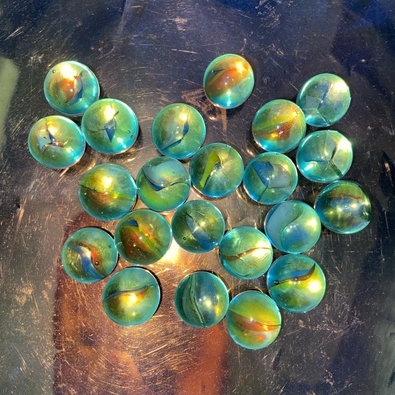 Gundu Neker SATUAN RANDOM Marble Kelereng Mata Kaca Marbles Marble Glass Kucing Satuan Warna Warni M