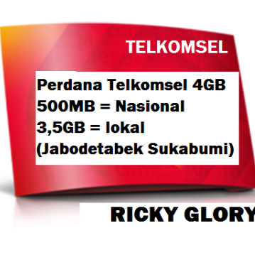 GPFG0869 8.8 Perdana Data Telkomsel 4Gb