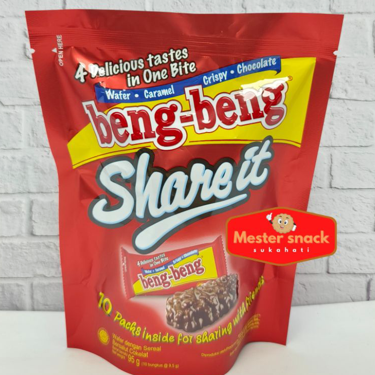 

→➘✹ Beng-beng Share It | Snack | Beng Beng | Coklat Beng Beng | Beng Beng Mini | Beng Beng Share It | Beng Beng 1 Dus Ready