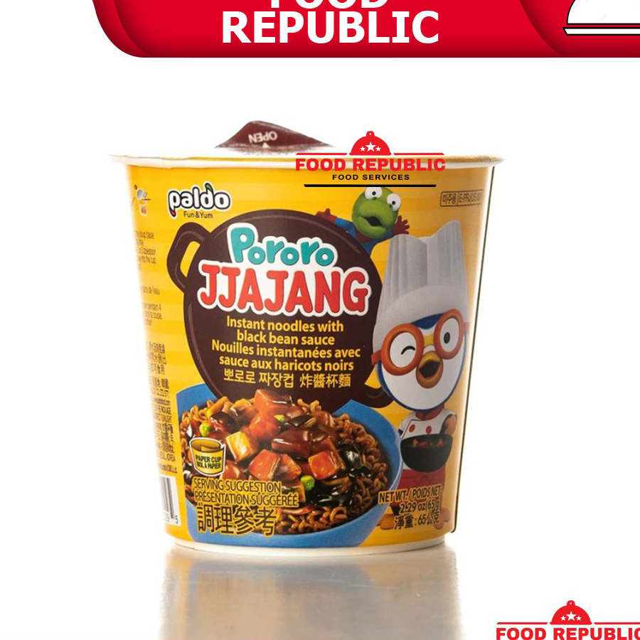 Bestseller PORORO JJAJANGMYUN 65 GR JAJANGMEN JAJANGMYEON CHAJANG MIE ANAK INSTANT