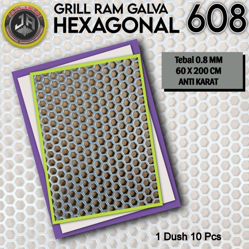 RAM SPEAKER 60 X 200 CM (0.6M X 2M) GALVALUM ANTI KARAT