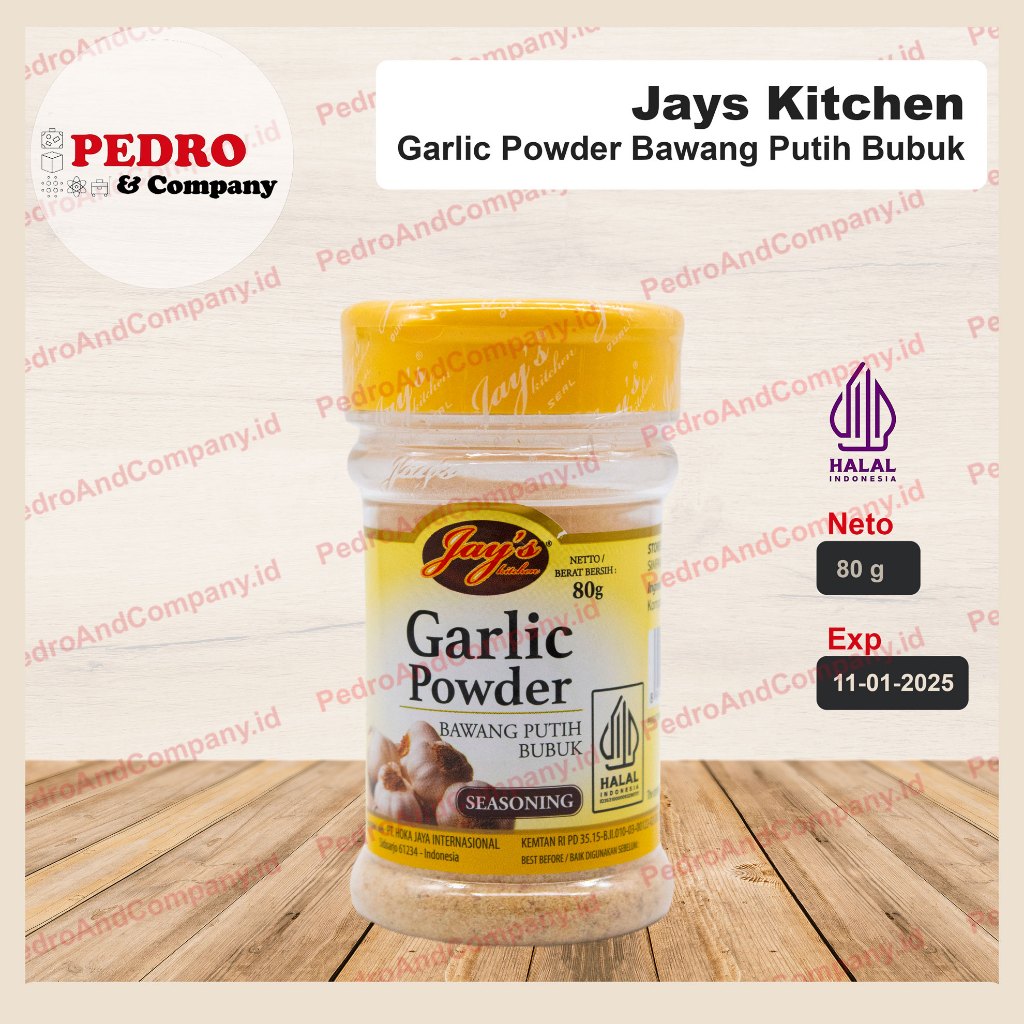 

Jay’s Kitchen - Garlic powder/ bawang putih bubuk (80 gr)