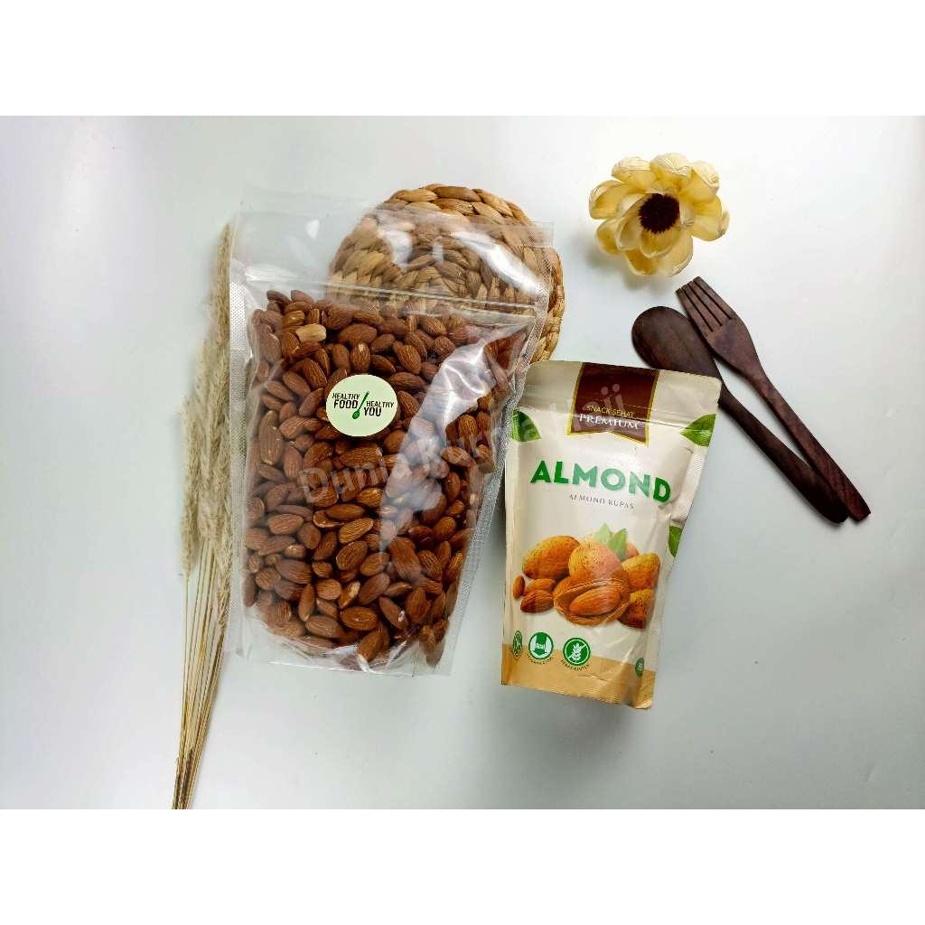

Kacang Almond Panggang Renyah | Almond Roasted Premium | Kacang Almond Kupas Premium