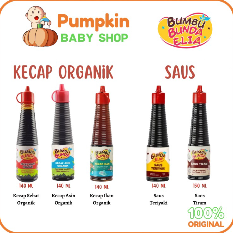 

Ready Bumbu Bunda by Elia Kecap Saos Non MSG Best
