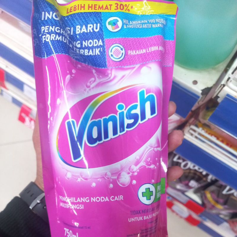 vanish pouch 750 ml pink