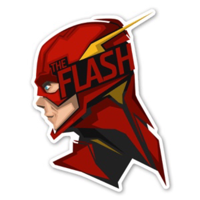 

Stiker The Flash limited edition